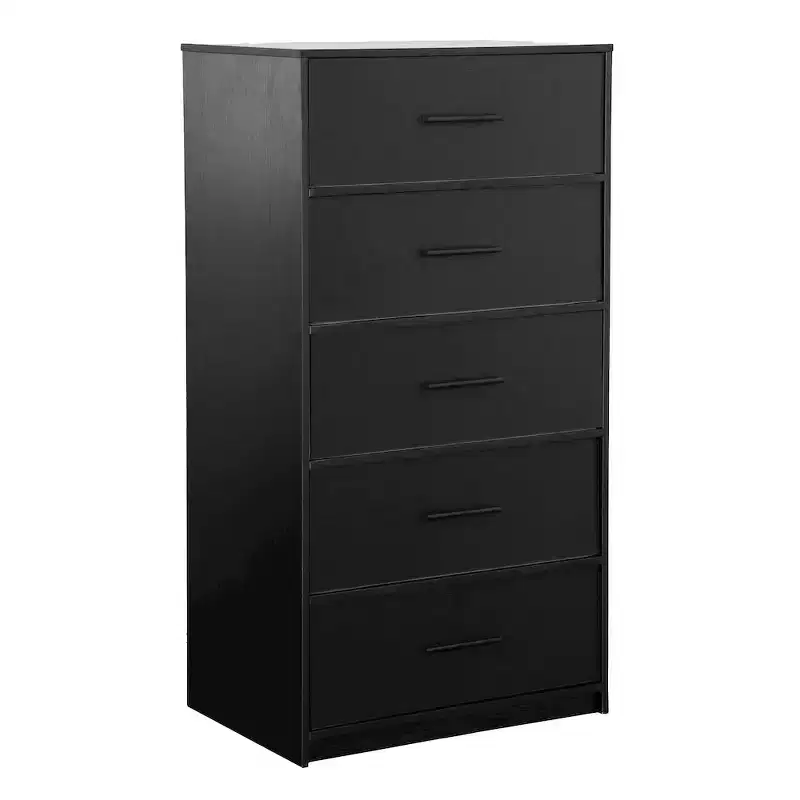 Techni Home,5-Drawer Dresser with Large Fabric Drawers