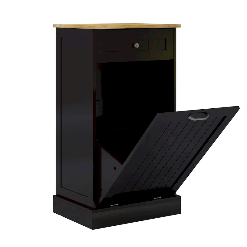 RR Kitchen Trash Cabinet