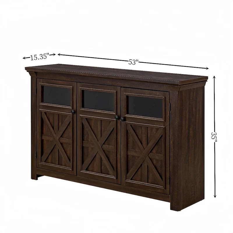 Farmhouse Buffet Sideboard Cabinet