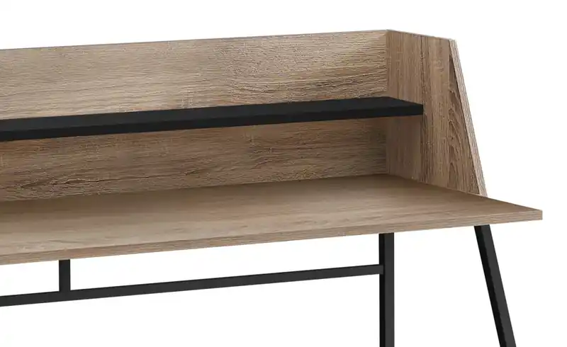 47.25 Office Desk with Small Hutch