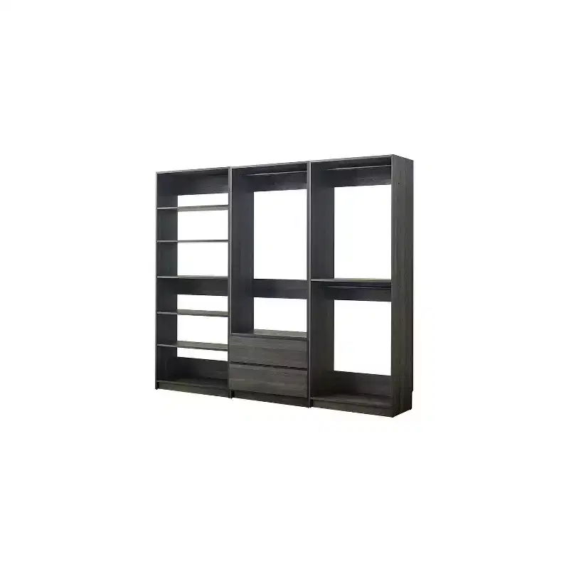 Freestanding Walk in Wood Closet System