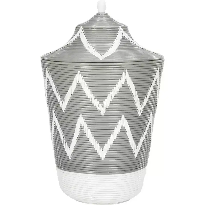 Laundry Basket - HAC6004 - Grey/White