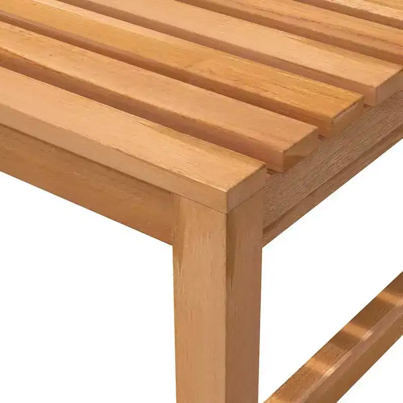 Bench Teak Solid Teak Wood 59.1 in long Durable Garden Bench