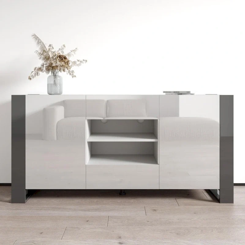 Modern 64.5-inch Sideboard Buffet