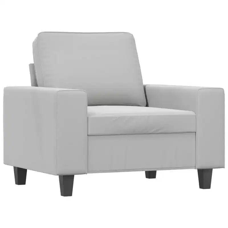 vidaXL 2-seater Sofa Light grey