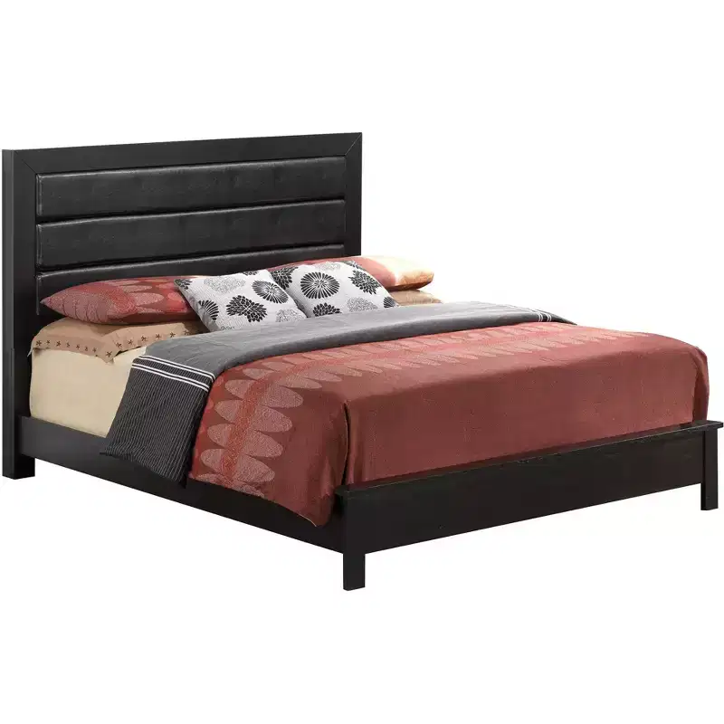 Upholstered Full Panel Bed