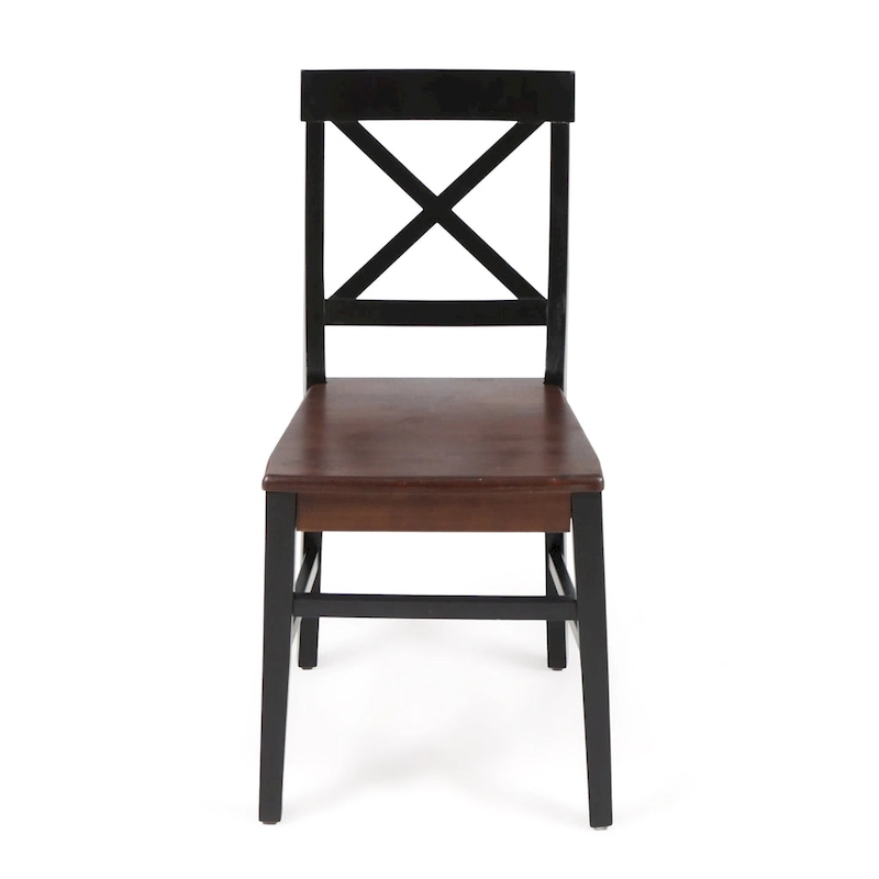 Anele Farmhouse Acacia Dining Chairs (Set of 2) by GDFStudio