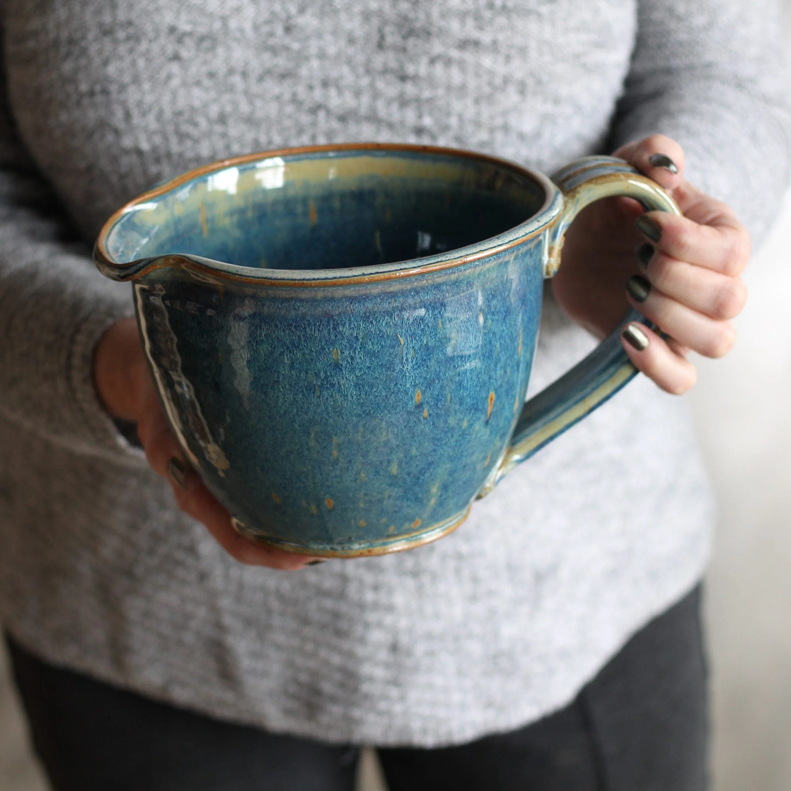 Handmade Large Batter Bowl
