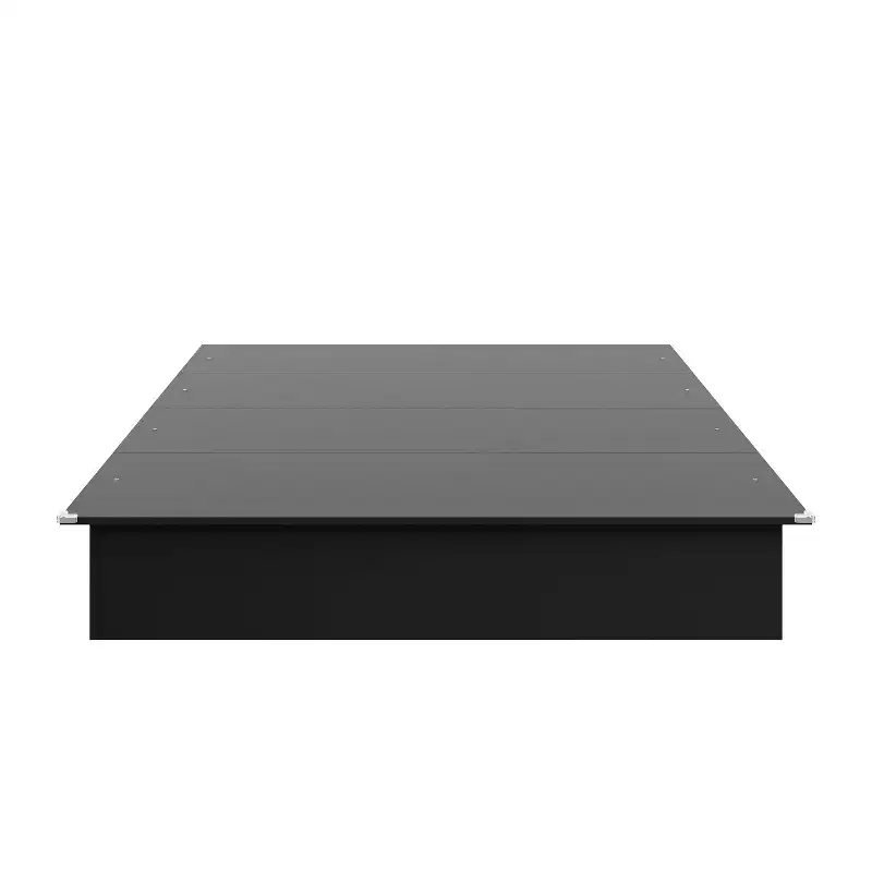 Queen Platform Bed - No Box Spring Needed