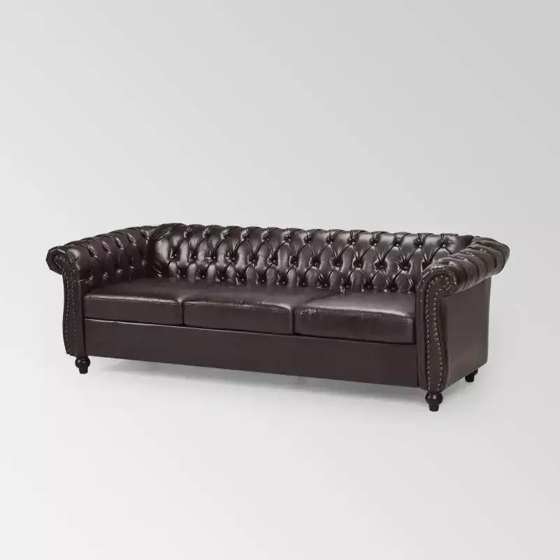 Parksley Tufted Chesterfield Sofa - Christopher Knight Home