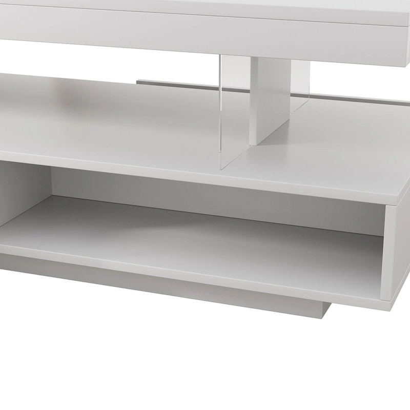 Coffee Table with 2 Drawers and Display Shelves