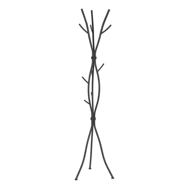 74 Metal Tree Branch Coat Rack 11 Hooks Freestanding Hall Tree