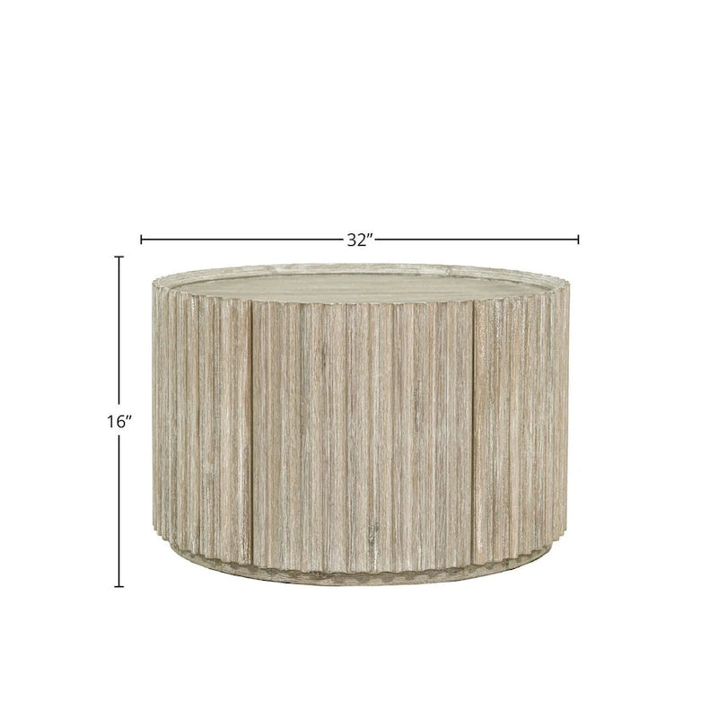 Acacia Round Coffee Table