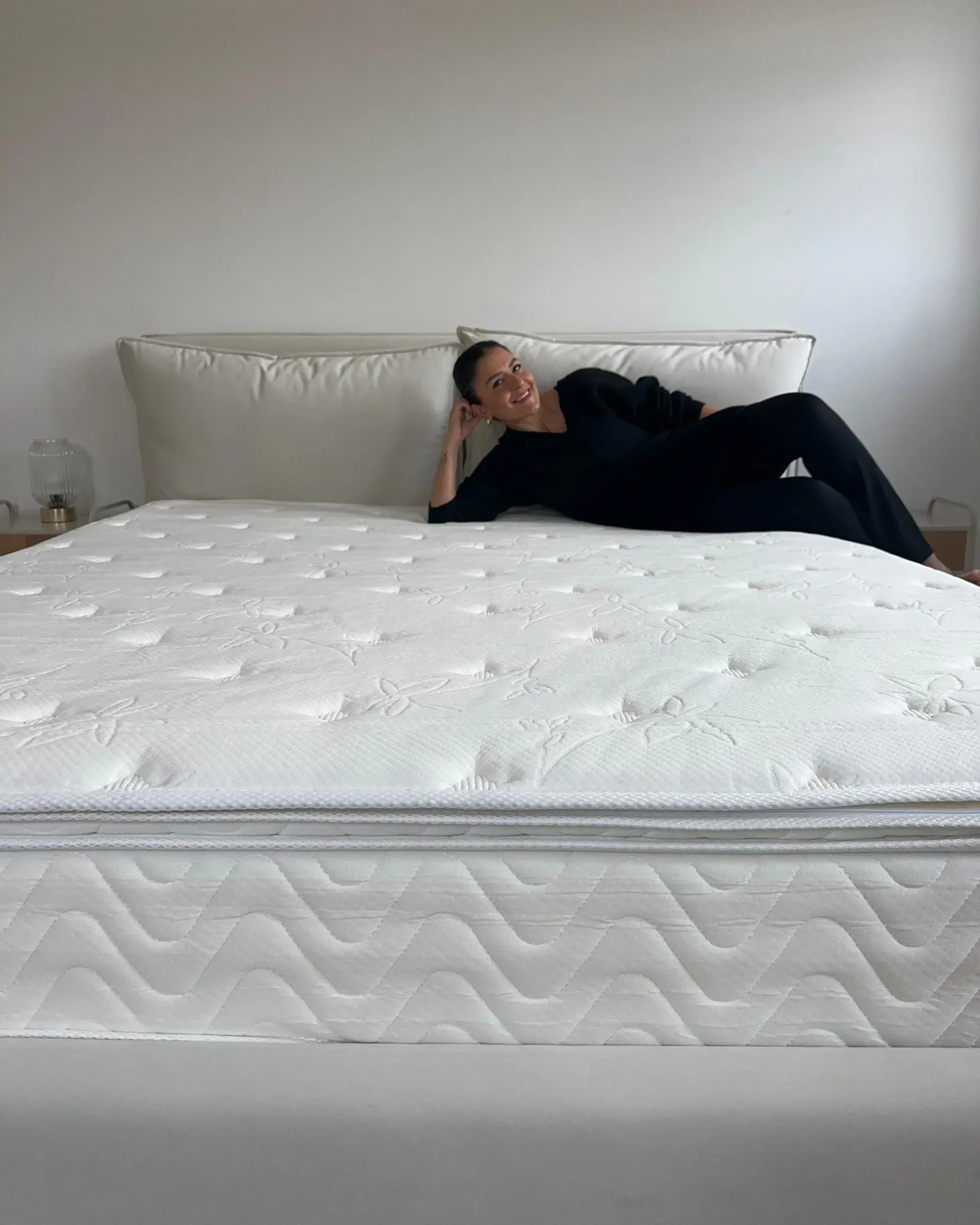 Materasso a molle insacchettate in memory foam H2/3 180x200 cm