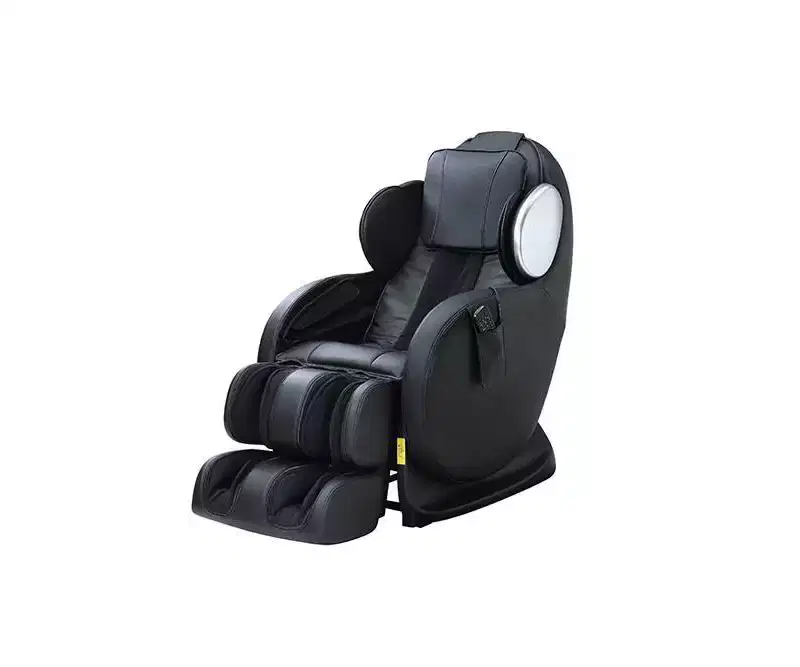 Recliner Accent Chair Black Leather