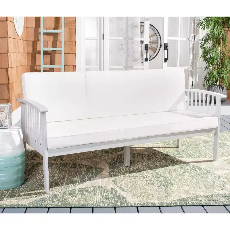 Finnick Outdoor Bench - Outdoor - PAT7303 - Safavieh