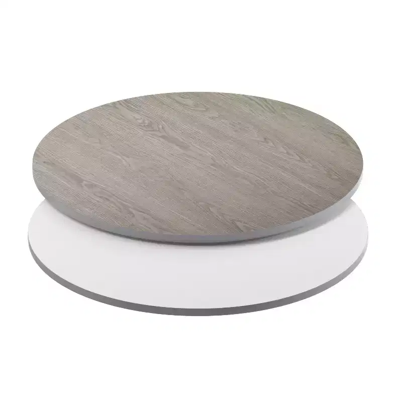 Flash Furniture 42 Round Table Top with Reversible Laminate Top