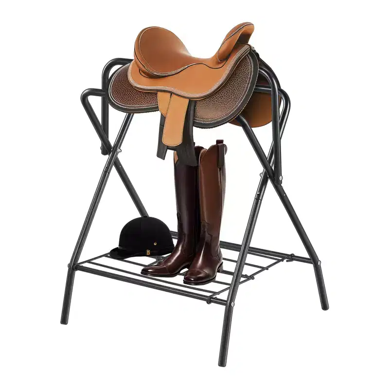 Folding Saddle Rack 2-Pack, 28x19x37.5