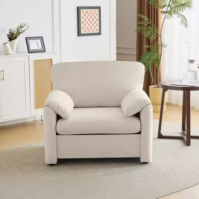 Karl Home Accent Chair Single Sofa for Living Room