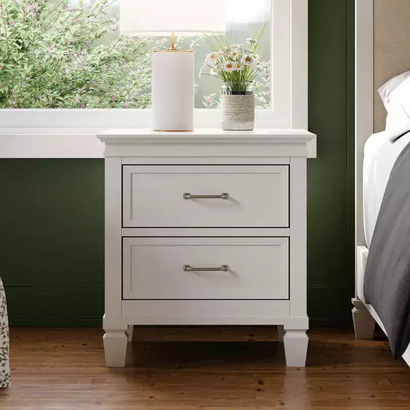Namesake Darlington Assembled Nightstand - Warm White