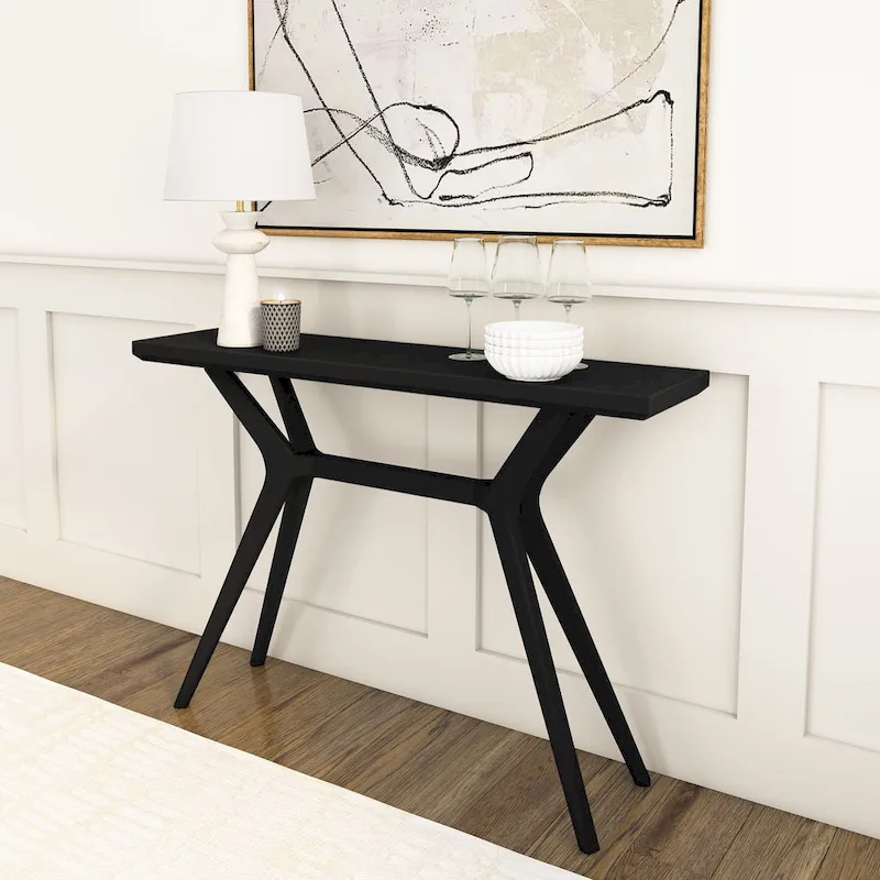 Cross Leg Console Table 46