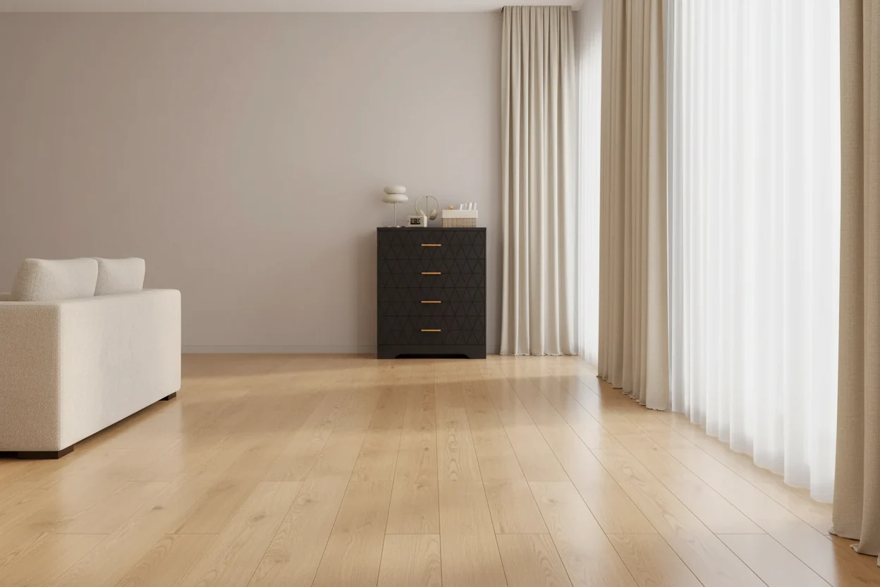 Wood Dressers for Bedroom with 4 Drawers, Modern Tall Dressers, Wide Chest of Drawers with Gold Handles,Dresser Nightstand, Storage Organizer Cabinet