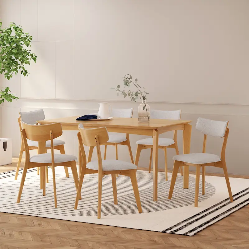 Carmody Wood 7 Piece Dining Set by Christopher Knight Home
