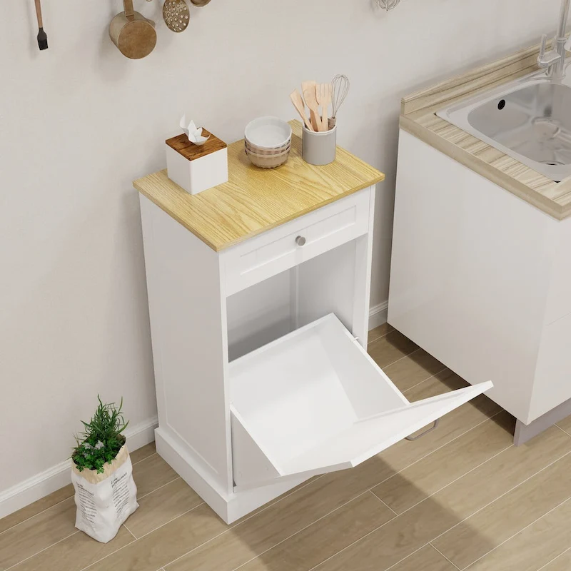 RR Kitchen Trash Cabinet