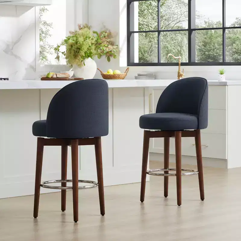 Spruce&Spring 26 inch Swivel Counter Height Bar Stools Set of 2