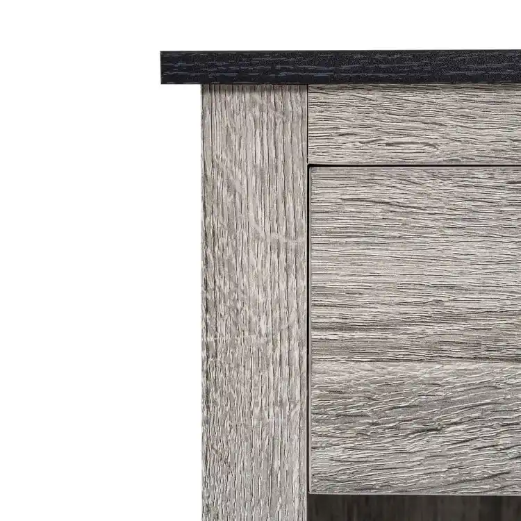End Table with Drawer and Lower Shelf