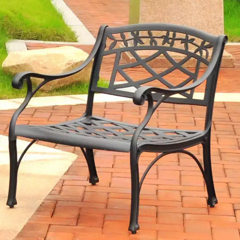 Sedona Club Chair - Black - Crosley