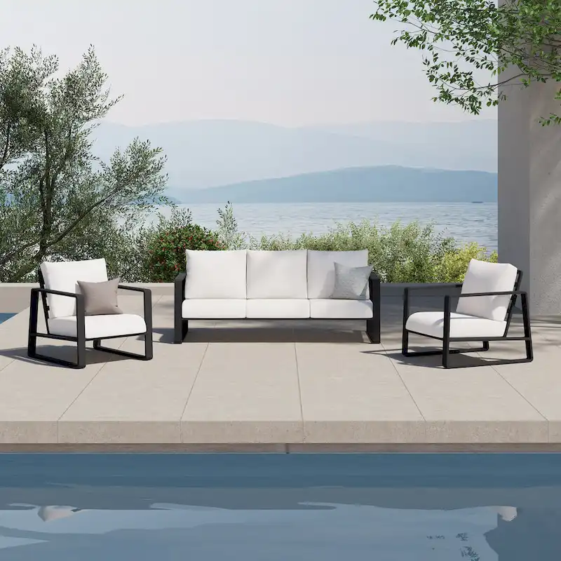 Melbourne 3-piece Chair Group
