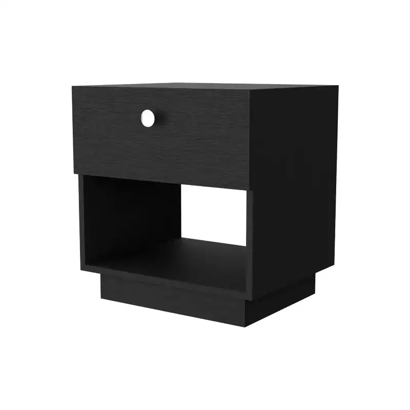 Sumter 1 Stylish Functional 1 Drawer Nightstand for Bedroom Living Room