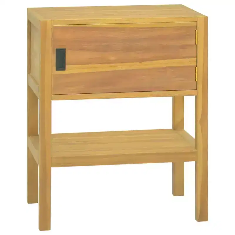 Bathroom Cabinet 23.6x15.7x29.5 Solid Wood Teak