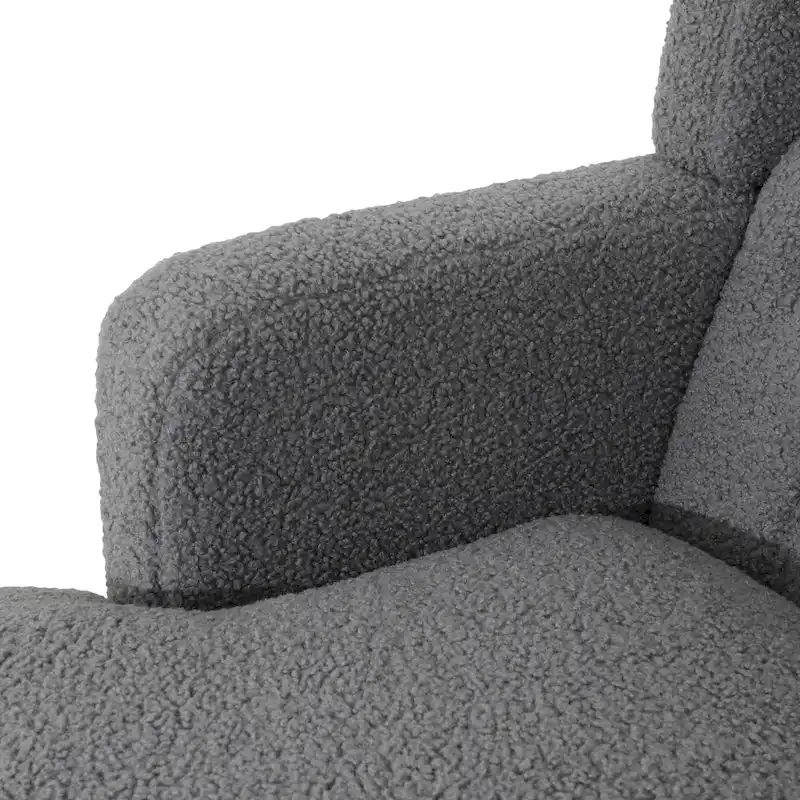 Nabo Modern Fabric Accent Chair with Cushion Back by Christopher Knight Home