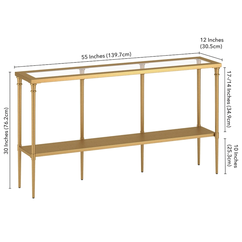 Dafna Steel Console Table