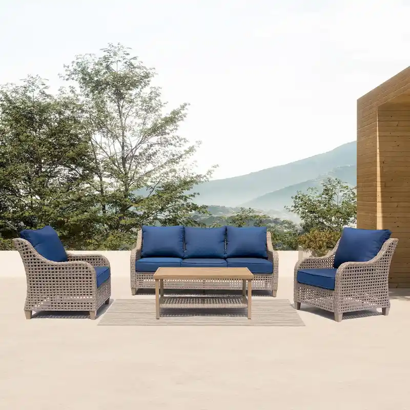 Parker 4-Piece Deep Seating Set