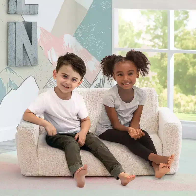 Delta Children Cozee Kids Flip-Out Sofa to Lounger