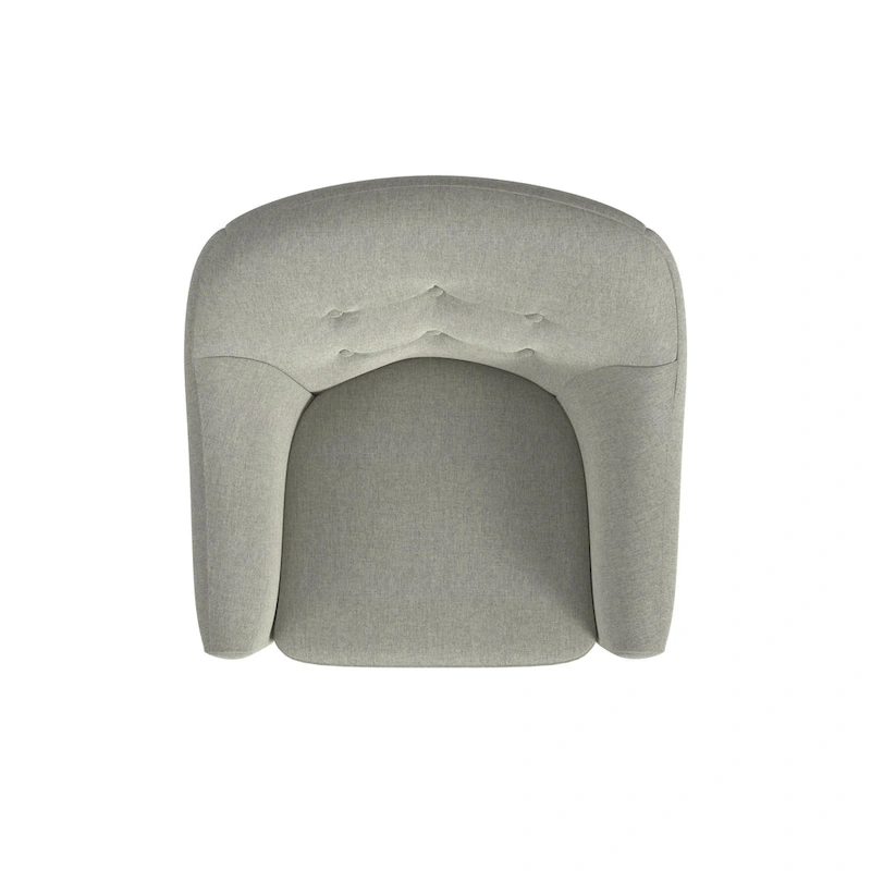 HomePop Button Tufted Accent Chair