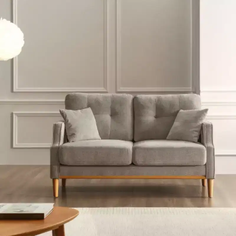 Waterproof Polyester Double Sofa with USB Charging Convenience