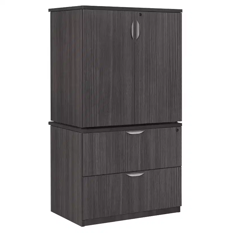 Legacy File with Stackable Storage Cabinet - Regency