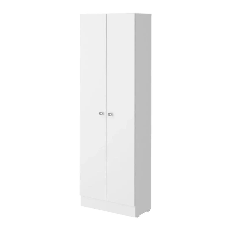 23.6 in. W x 71.1 in. H Freestanding Linen Cabinet with 5 Shelves
