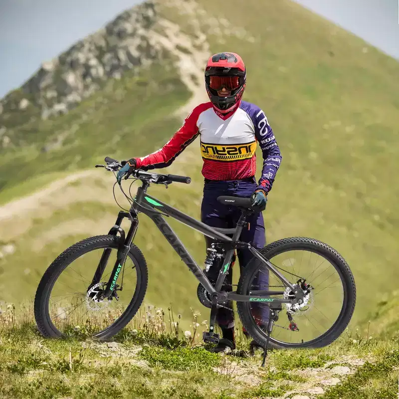 NAYSAYE Bicycle 27.5 Inch Full Suspension Mountain Bike 21 Speed with Dual Shock Absorbers for Men and Women, Gray, 68.1*27*39.7