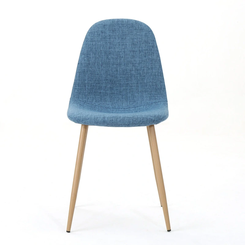 Raina Mid-century Upholstered Dining Chairs (Set of 2) by Christopher Knight Home