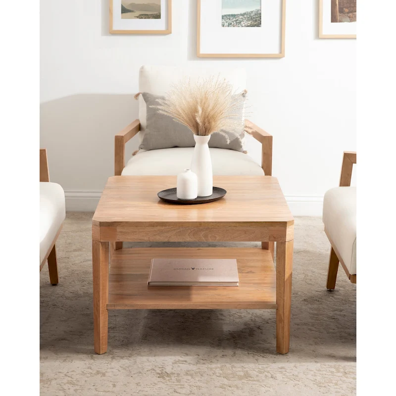 Kate and Laurel Talcott Square Coffee Table