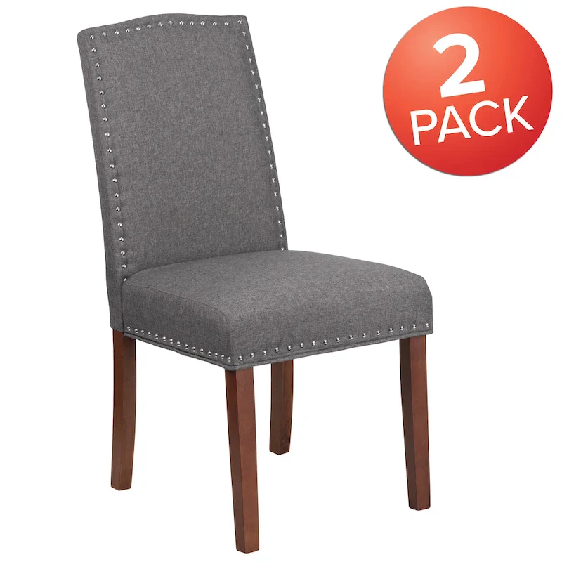 Parsons Chair with Nailhead Trim – Set of 2