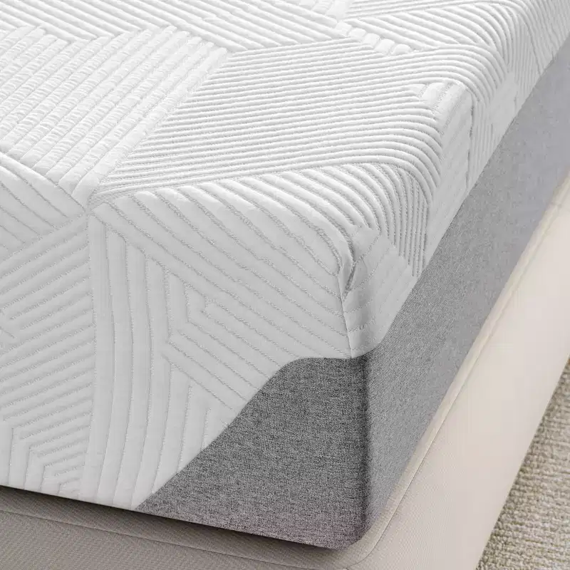 10 inch mattress, cooling memory foam mattress for cool sleep, 5-zone ergonomic decompression support, medium hardness