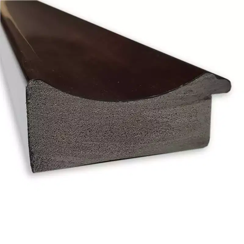 41 x 29 Non-Beveled Coffee Bean Brown Wall Mirror - Amanti Art
