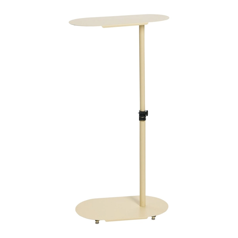 Modern Adjustable C-Shaped End Table - 20.0L x 11.0W x 32.0H