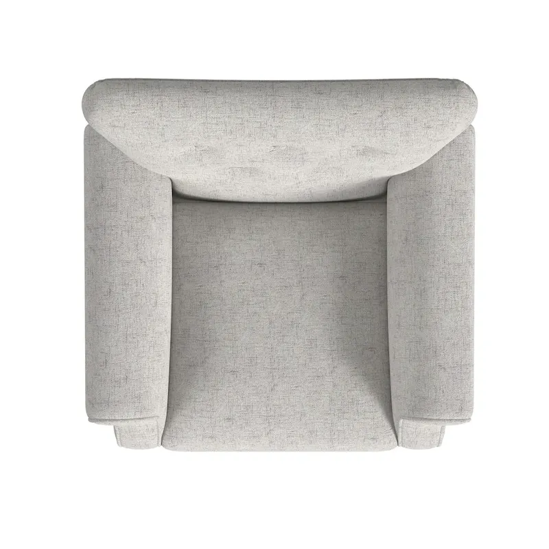 HomePop Rolled Arm Accent Chair